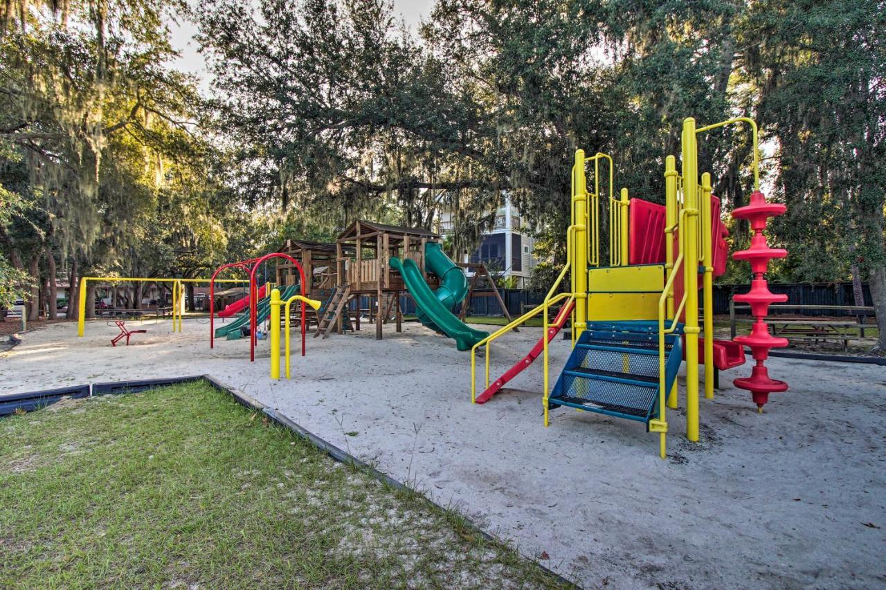 Hilton Head Condo With Balcony And Pool, Walk To Beach Хилтон-Хед-Айленд Экстерьер фото